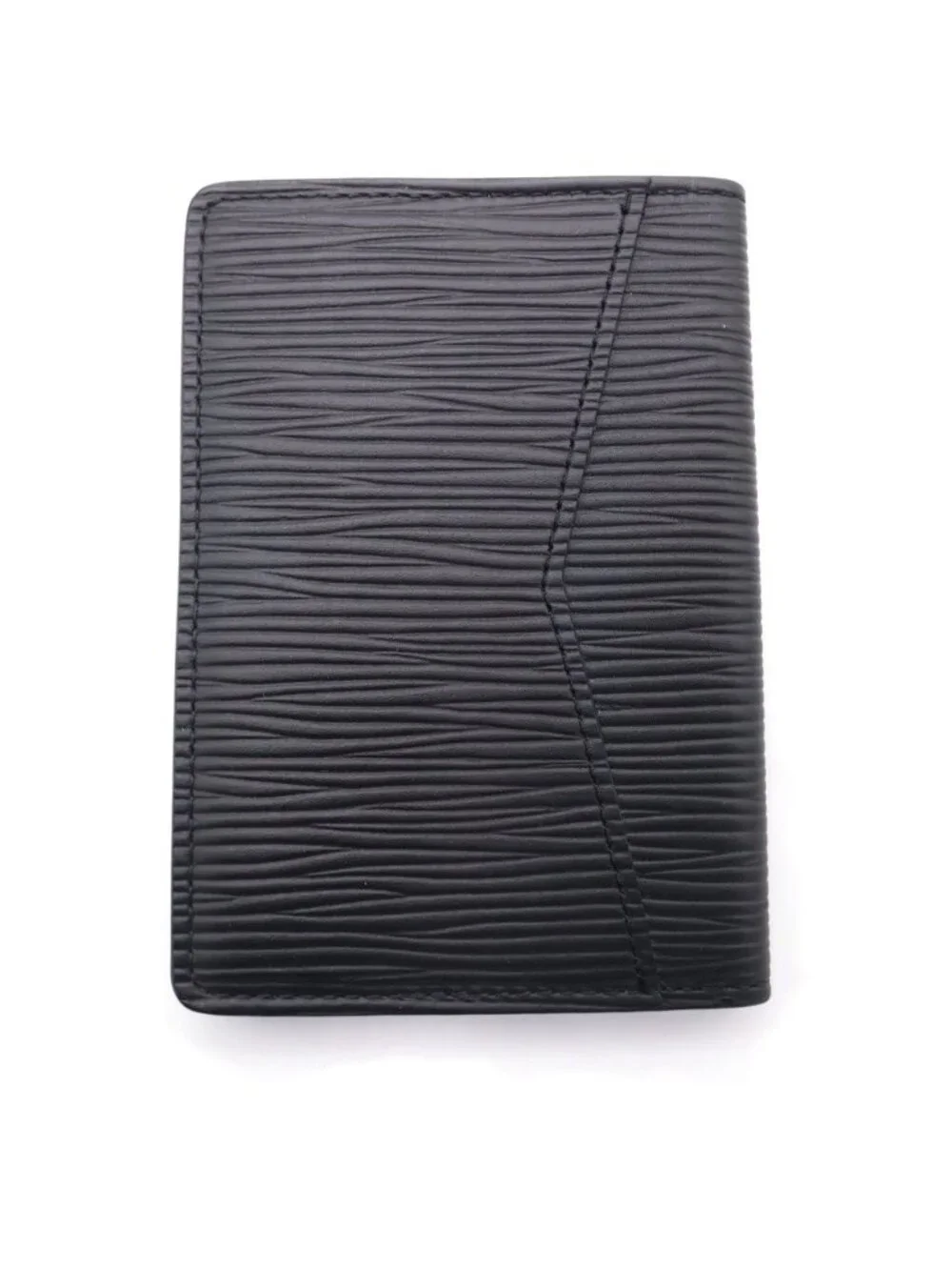 Louis Vuitton Epi Organizer de Poche Card Case Noir Leather Black